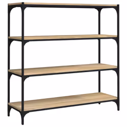 VidaXL 819358, Chêne, Acier, Bois, 1000 mm, 330 mm, 1000 mm