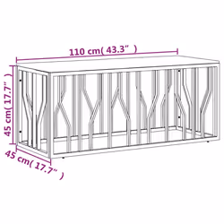 VidaXL 350056 Table à café, latérale et de salon - Vue supplémentaire 6
