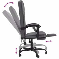 VidaXL 349618 chaise et fauteuil de bureau - Vue supplémentaire 8
