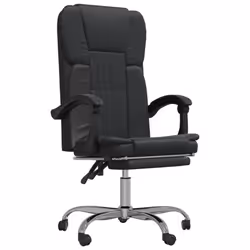 VidaXL 349619, 1 pièce(s), Coton, Simili-cuir, Métal, Polyester, Polyvinyl chloride (PVC), Noir
