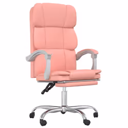 VidaXL 349633, 1 pièce(s), Coton, Simili-cuir, Métal, Polyester, Polyvinyl chloride (PVC), Rose