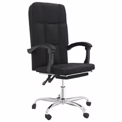 VidaXL 349639, 1 pièce(s), Coton, Simili-cuir, Métal, Polyester, Polyvinyl chloride (PVC), Noir