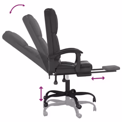 VidaXL 349687 chaise et fauteuil de bureau - Vue supplémentaire 8