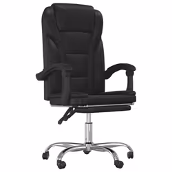 VidaXL 349697, 1 pièce(s), Coton, Simili-cuir, Métal, Polyester, Polyvinyl chloride (PVC), Noir