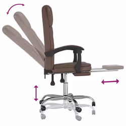 VidaXL 349698 chaise et fauteuil de bureau - Vue supplémentaire 8