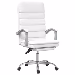 VidaXL 349732, 1 pièce(s), Coton, Simili-cuir, Métal, Polyester, Polyvinyl chloride (PVC), Blanc