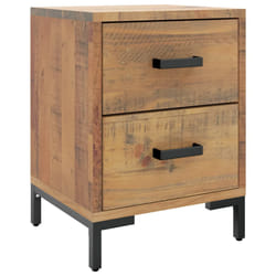 VidaXL 349911 Table de nuit et table de chevet Marron