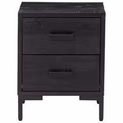 VidaXL 349912 Table de nuit et table de chevet Noir