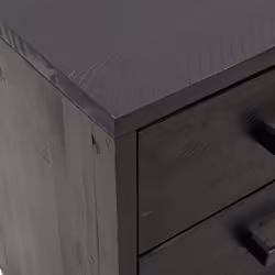 VidaXL 349912 Table de nuit et table de chevet Noir - Vue supplémentaire 6