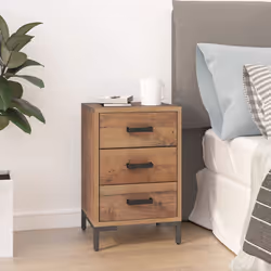 VidaXL 349913 Table de nuit et table de chevet Marron