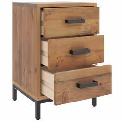 VidaXL 349913 Table de nuit et table de chevet Marron - Vue supplémentaire 4