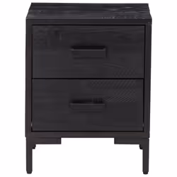 VidaXL 349914 Table de nuit et table de chevet Noir
