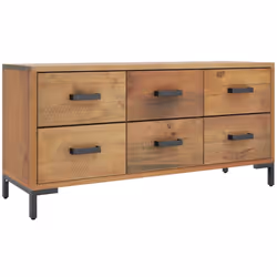 Voulez-vous que votre espace soit bien rangé et organisé ? Ce meuble de rangement en bois est la solution idéale pour vous !  ...