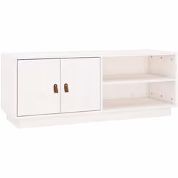 Ce meuble TV en bois, au design élégant et pratique, est un excellent choix pour votre espace de vie. Bois de pin massif : le ...