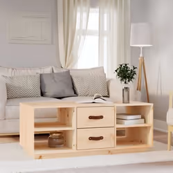 vidaXL Table basse 100x50x41 cm Bois massif de pin