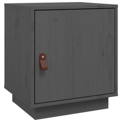VidaXL 818279 Table de nuit et table de chevet Gris
