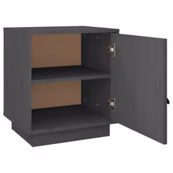 VidaXL 818279 Table de nuit et table de chevet Gris - Vue supplémentaire 7