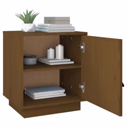 VidaXL 818281 Table de nuit et table de chevet Marron - Vue supplémentaire 5