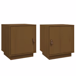 VidaXL 818282, Marron, Polyuréthane (PU), Bois, 400 mm, 340 mm, 450 mm, 2 pièce(s)