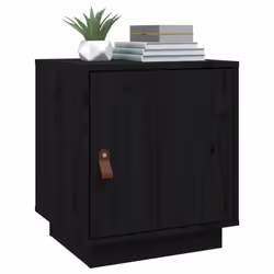 VidaXL 818283 Table de nuit et table de chevet Noir - Vue supplémentaire 4
