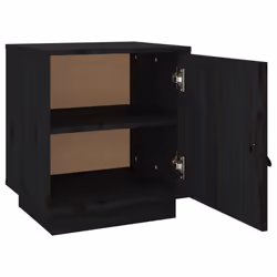 VidaXL 818283 Table de nuit et table de chevet Noir - Vue supplémentaire 7