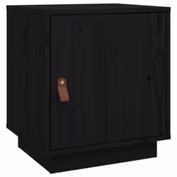 VidaXL 818284, Noir, Polyuréthane (PU), Bois, 400 mm, 340 mm, 450 mm, 2 pièce(s)