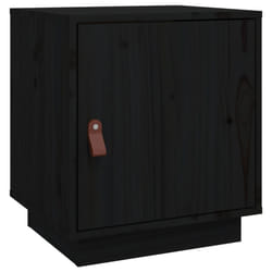VidaXL 818284 Table de nuit et table de chevet Noir