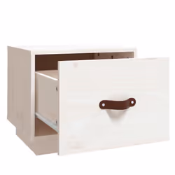 VidaXL 818287 Table de nuit et table de chevet Blanc - Vue supplémentaire 7