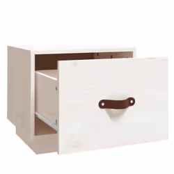 VidaXL 818288 Table de nuit et table de chevet Blanc - Vue supplémentaire 7