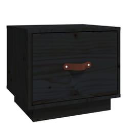 VidaXL 818293 Table de nuit et table de chevet Noir