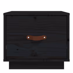 VidaXL 818294 Table de nuit et table de chevet Noir - Vue supplémentaire 5