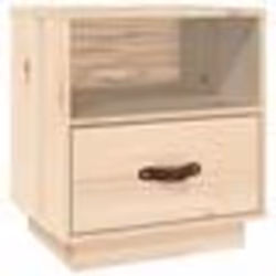 vidaXL Table de chevet 40x34x45 cm Bois de pin solide