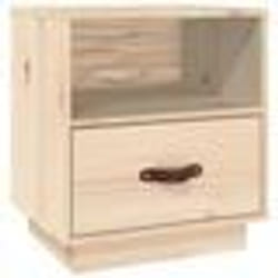 vidaXL Table de chevet 40x34x45 cm Bois de pin solide