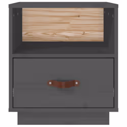 VidaXL 818299 Table de nuit et table de chevet Gris - Vue supplémentaire 6