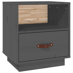 VidaXL 818300 Table de nuit et table de chevet Gris