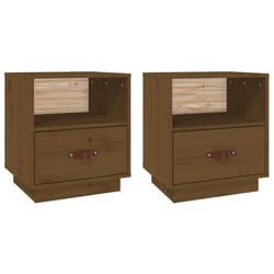 VidaXL 818302 Table de nuit et table de chevet Marron