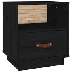 VidaXL 818303 Table de nuit et table de chevet Noir