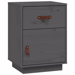 VidaXL 818310 Table de nuit et table de chevet Gris - Vue supplémentaire 5