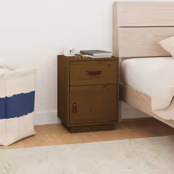 VidaXL 818311 Table de nuit et table de chevet Marron