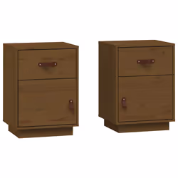 VidaXL 818312, Marron, Polyuréthane (PU), Bois, 400 mm, 340 mm, 550 mm, 2 pièce(s)