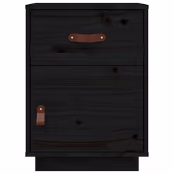 VidaXL 818313 Table de nuit et table de chevet Noir - Vue supplémentaire 5