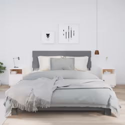 VidaXL 818318 Table de nuit et table de chevet Blanc
