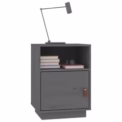 VidaXL 818320 Table de nuit et table de chevet Gris - Vue supplémentaire 4