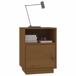 VidaXL 818321 Table de nuit et table de chevet Marron - Vue supplémentaire 4