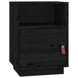 VidaXL 818323 Table de nuit et table de chevet Noir