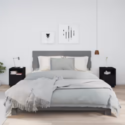 VidaXL 818324 Table de nuit et table de chevet Noir