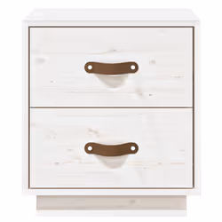 VidaXL 818328 Table de nuit et table de chevet Blanc - Vue supplémentaire 5