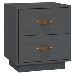 VidaXL 818329 Table de nuit et table de chevet Gris