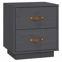 VidaXL 818330 Table de nuit et table de chevet Gris - Vue supplémentaire 6