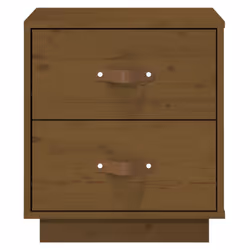 VidaXL 818332 Table de nuit et table de chevet Marron - Vue supplémentaire 5